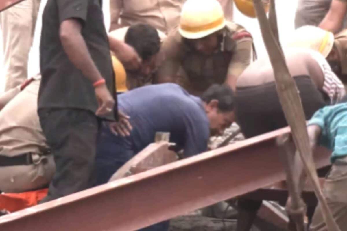 Watch | Moment Of Horror As Warehouse Roof Collapses In Kolkata's Taratala