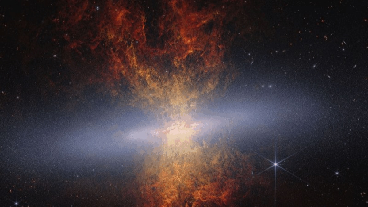 NASA's James Webb Telescope Reveals 16.5 Million Stars In 'Cigar' Galaxy