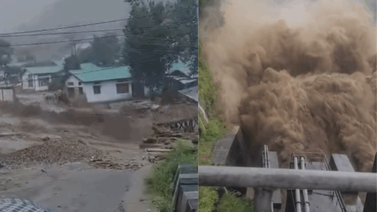 Flash Floods In Arunachal Pradesh Damage Homes, Trigger Landslide; Neighbouring Assam On High Alert