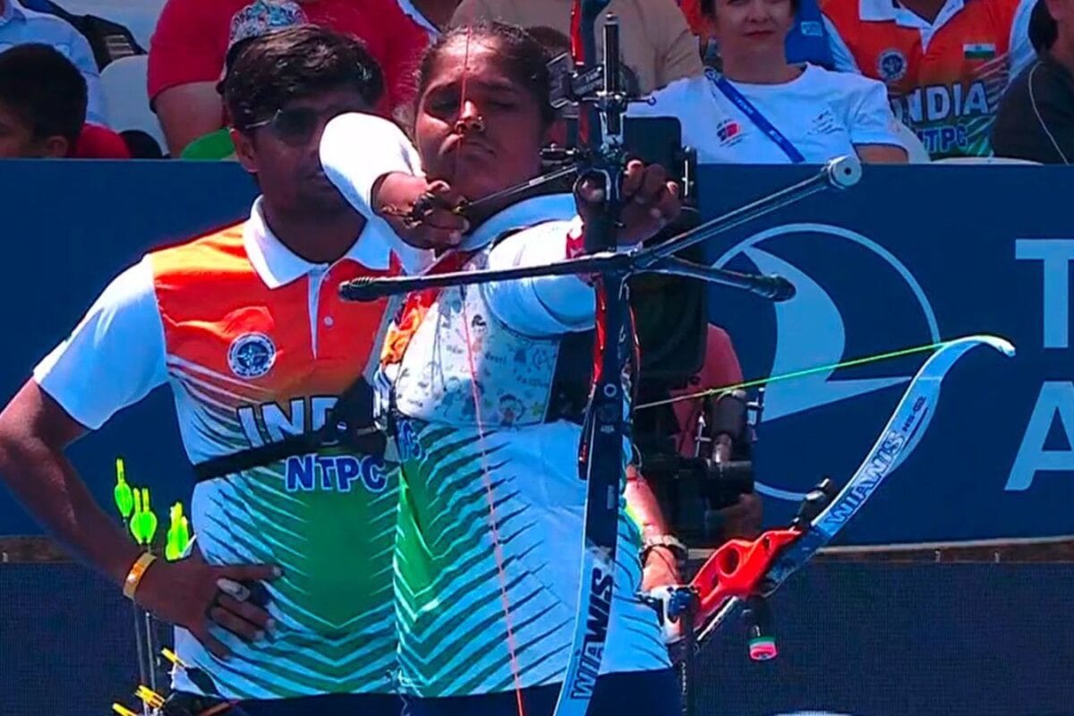 India Shock South Korea To Clinch Recurve Mixed Team Title In Antalya