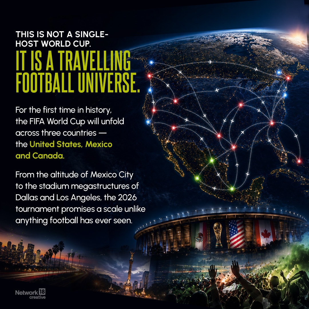 For the first time in history, the FIFA World Cup will unfold across three countries — the United States, Mexico and Canada. From the altitude of Mexico City to the stadium megastructures of Dallas and Los Angeles, the 2026 tournament promises a scale unlike anything football has ever seen.
