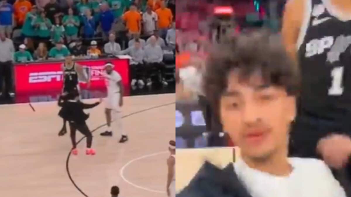 Fan Who Crashed The Court To Take Selfie With Victor Wembanyama Arrested And Banned For Life