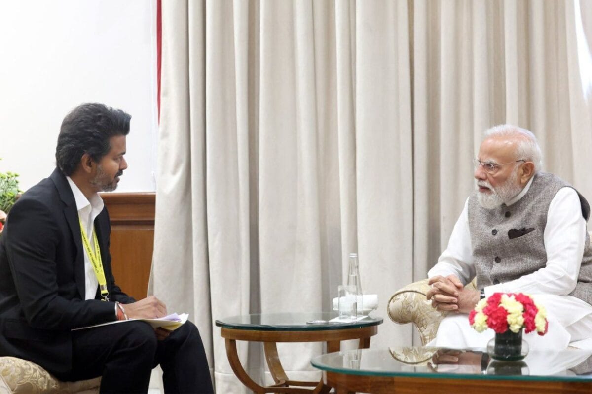 Two PM Modi Meetings In A Month: How Vijay Is Char