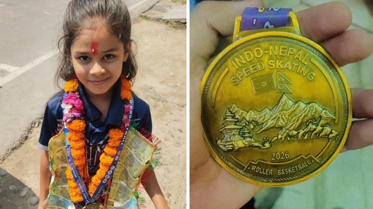 She Started Skating A Year Ago, Now 7-Year-Old Anushi Sirohi Is An International Champion