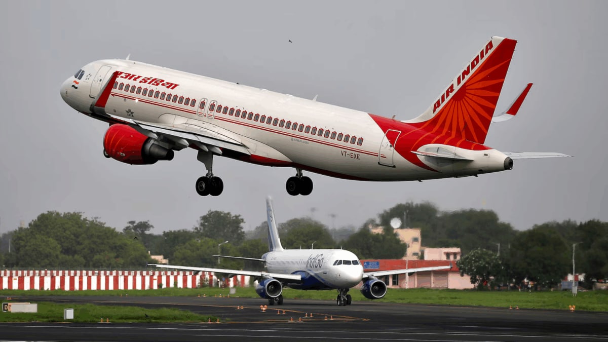 Air India, IndiGo Planes Come Face-To-Face On Ahmedabad Taxiway After Wrong Turn