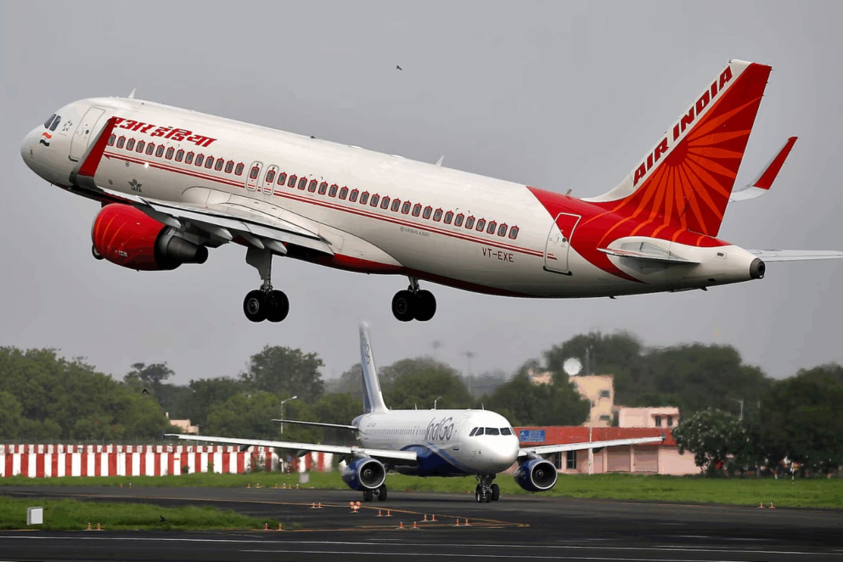 Air India, IndiGo Planes Come Face-To-Face On Ahmedabad Taxiway After Wrong Turn
