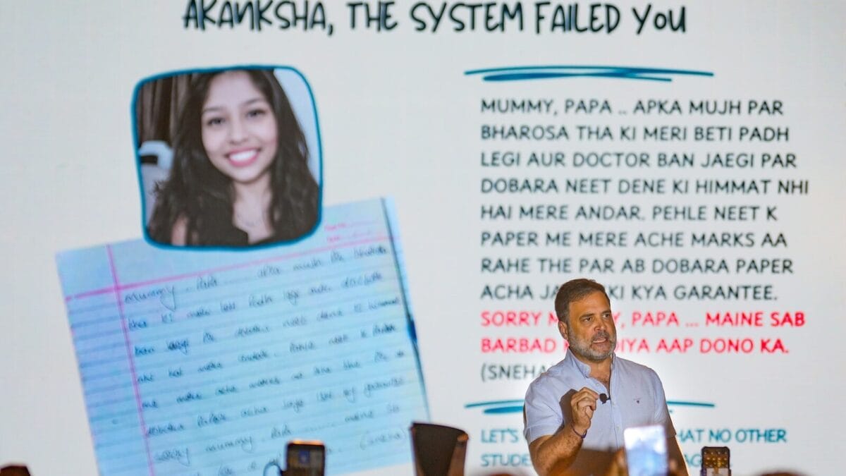 ‘Rejection System, Not Selection System’: Rahul Gandhi Assails India’s Exam Culture Ahead Of NEET Retest