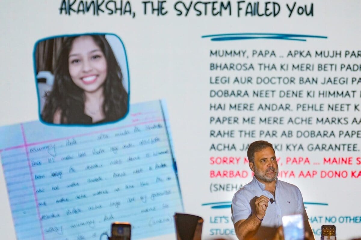 ‘Rejection System, Not Selection System’: Rahul Gandhi Assails India’s Exam Culture Ahead Of NEET Retest