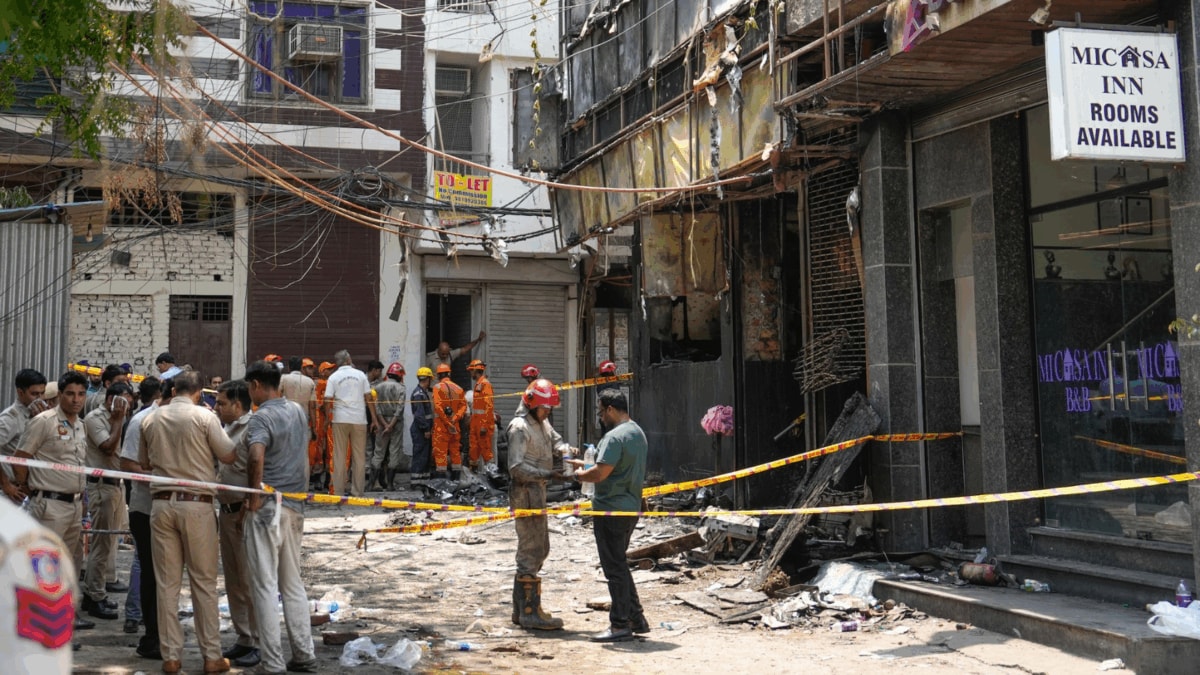 Delhi Hotel Fire: Nigerian National Admitted In Safdarjung Hospital Dies, Toll Rises To 22