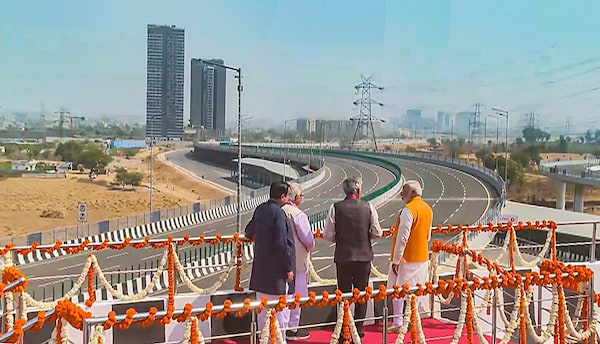  <strong>Panchgram - Five Cities In A Ring:</strong> Haryana's contribution is the boldest. Five greenfield cities, or the Panchgrams, are proposed along the 135-km KMP Expressway loop, spread across 2.5 lakh hectares, with development planned 2-6 km on both sides of the expressway under a dedicated Panchgram Development Authority. (PTI)