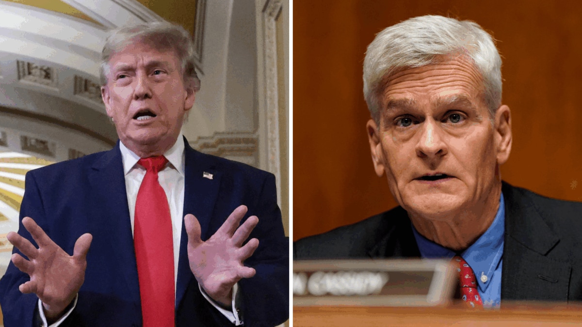 ‘Lunatic’: Trump, Republican Senator Engage In Shouting Match Over Iran War