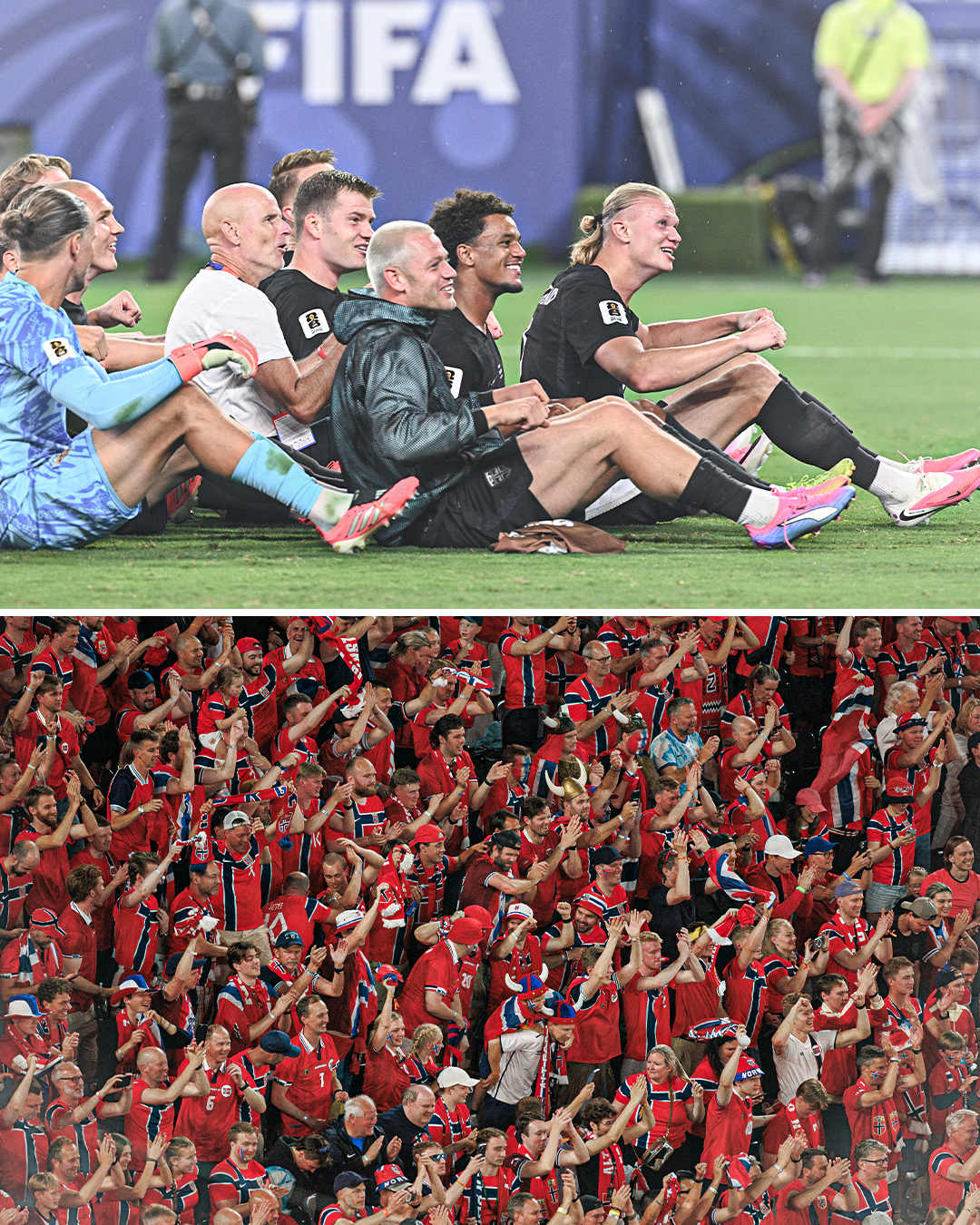  Norway’s Viking Row Becomes The Tournament’s Biggest Fan Trend