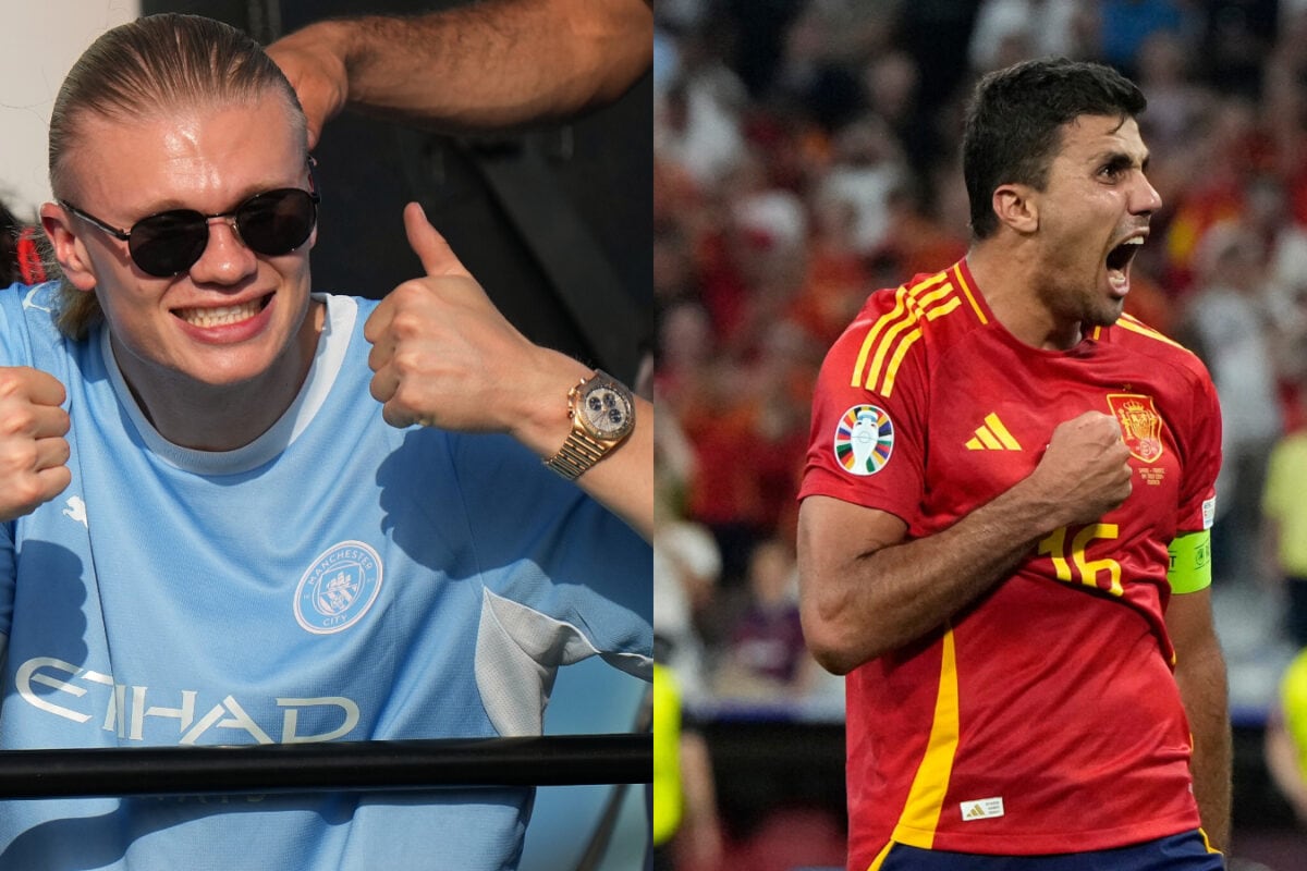 'He Will Play For Real Madrid': Florentino Perez's Rival Pledges To Sign Erling Haaland & Rodri