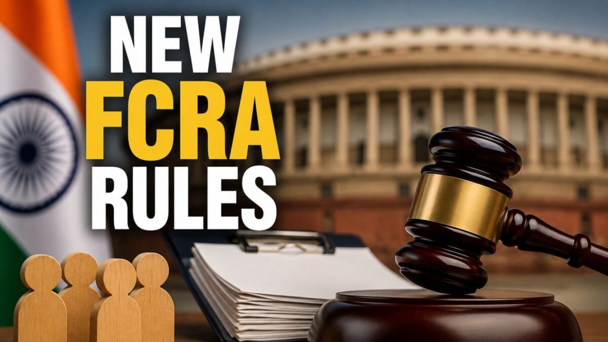Centre Tightens FCRA Rules, Excludes Religious Conversion From Foreign-Funded Activities