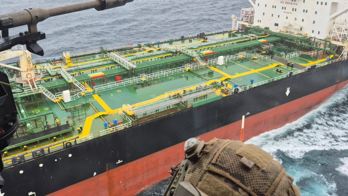 France Seizes Russian Shadow Fleet Tanker In Dramatic Atlantic Operation | Video