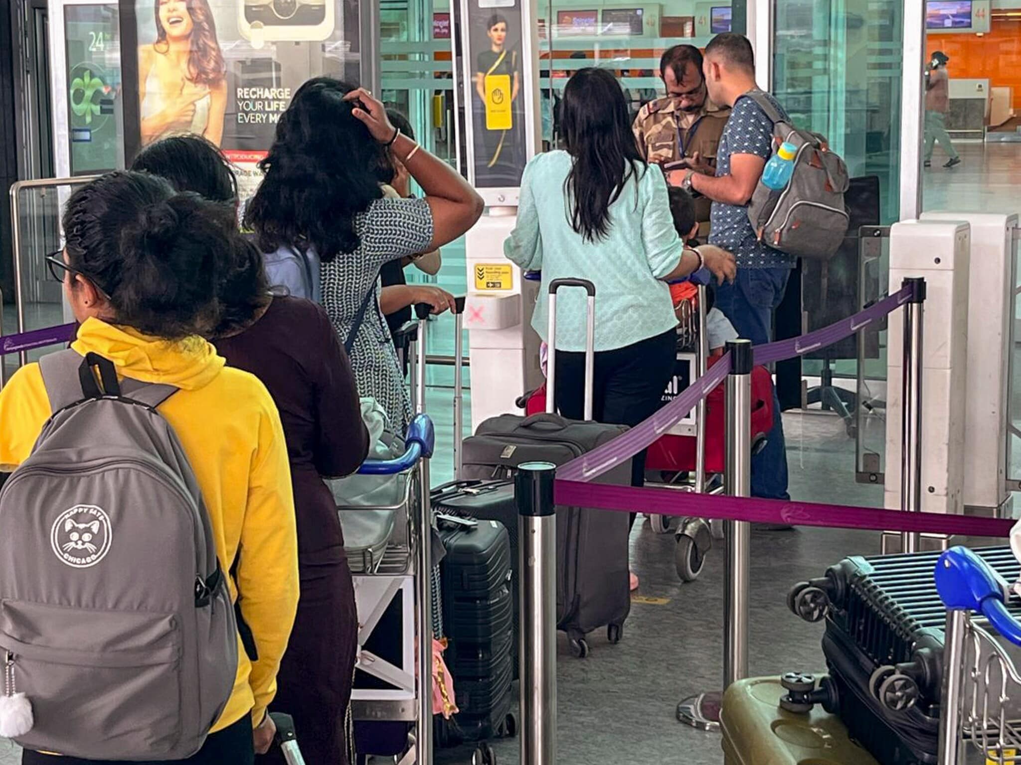Representative image: customs officials with seized vacuum-sealed packets of hydroponic weed at an Indian airport Representative image: customs officials with seized vacuum-sealed packets of hydroponic weed at an Indian airport