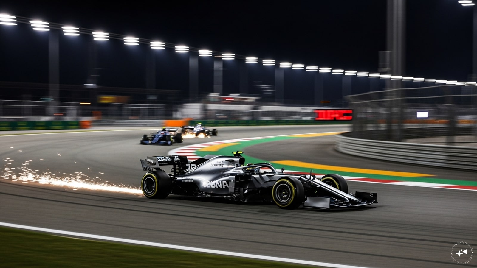 Modern Formula One features night races, global circuits and cutting-edge aerodynamic machines reaching over 350 km/h. (AI photo)