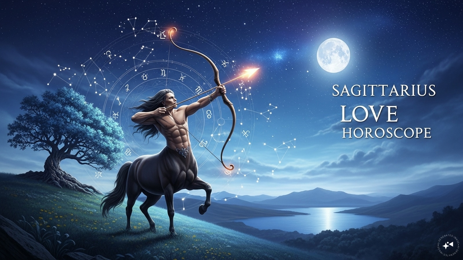 Sagittarius Love Horoscope: Ganesha says that today will be a very special day for you. You may get a chance to express your feelings, but be careful that you do not say anything that you will regret later. Keep your words brief and meaningful. You will get more opportunities to talk openly to your partner. Whatever has been going on in your mind for many days, pour it out. (AI photo) Sagittarius Love Horoscope: Ganesha says that today will be a very special day for you. You may get a chance to express your feelings, but be careful that you do not say anything that you will regret later. Keep your words brief and meaningful. You will get more opportunities to talk openly to your partner. Whatever has been going on in your mind for many days, pour it out. (AI photo)