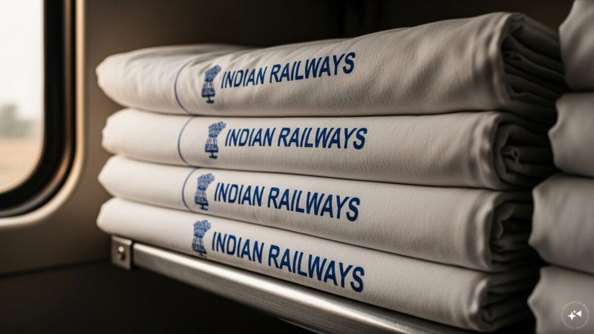 How Much Does Indian Railways Spend On Washing AC Coach Bed Sheets? The Laundry Bill Might Surprise You