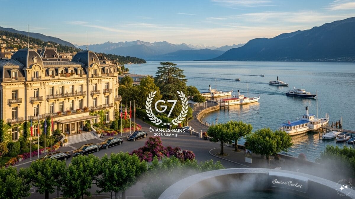 Inside Evian-les-Bains: The Historic French Town In The Global Spotlight For G7