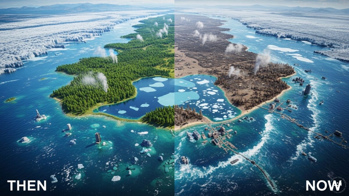 Climate Change Before And After: 12 Places On Earth Transformed By Global Warming