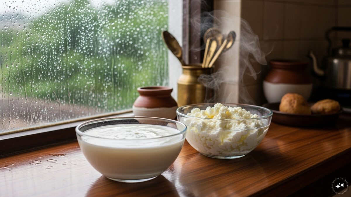Monsoon Tips for Thick and Creamy Curd