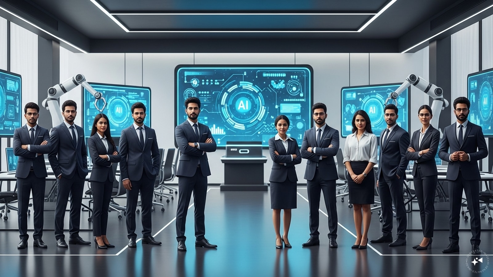 AI is becoming a workplace productivity tool across industries. Professionals who understand how to use AI effectively may be better positioned to adapt to changing job requirements and workplace technologies. (AI photo)
