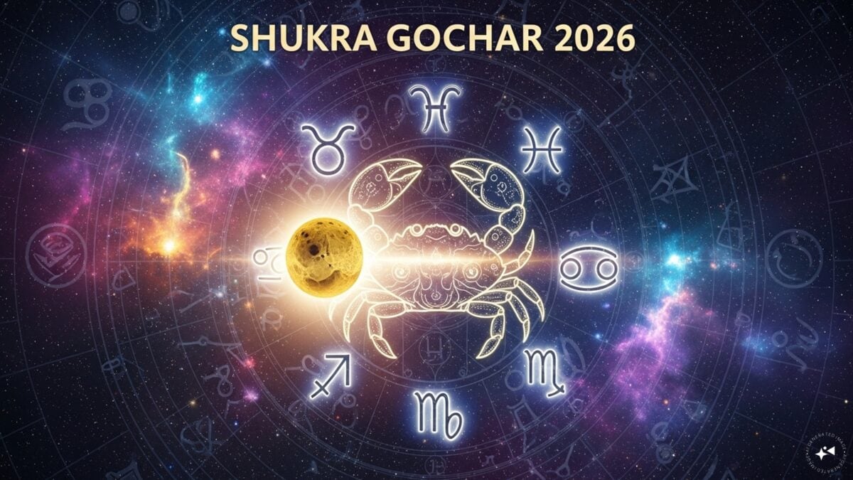 Shukra Gochar 2026: Venus Transit In Cancer On June 8, These 6 Zodiac Signs May Benefit