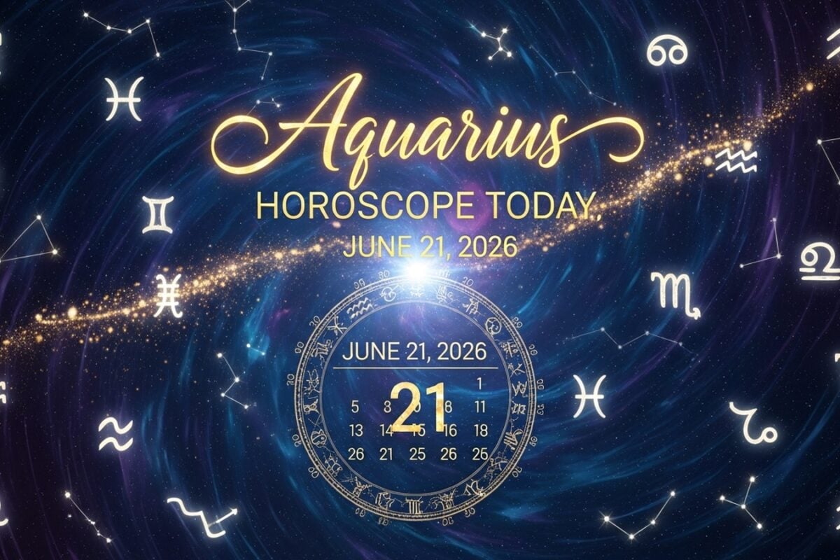 Aquarius Horoscope Today, June 21, 2026