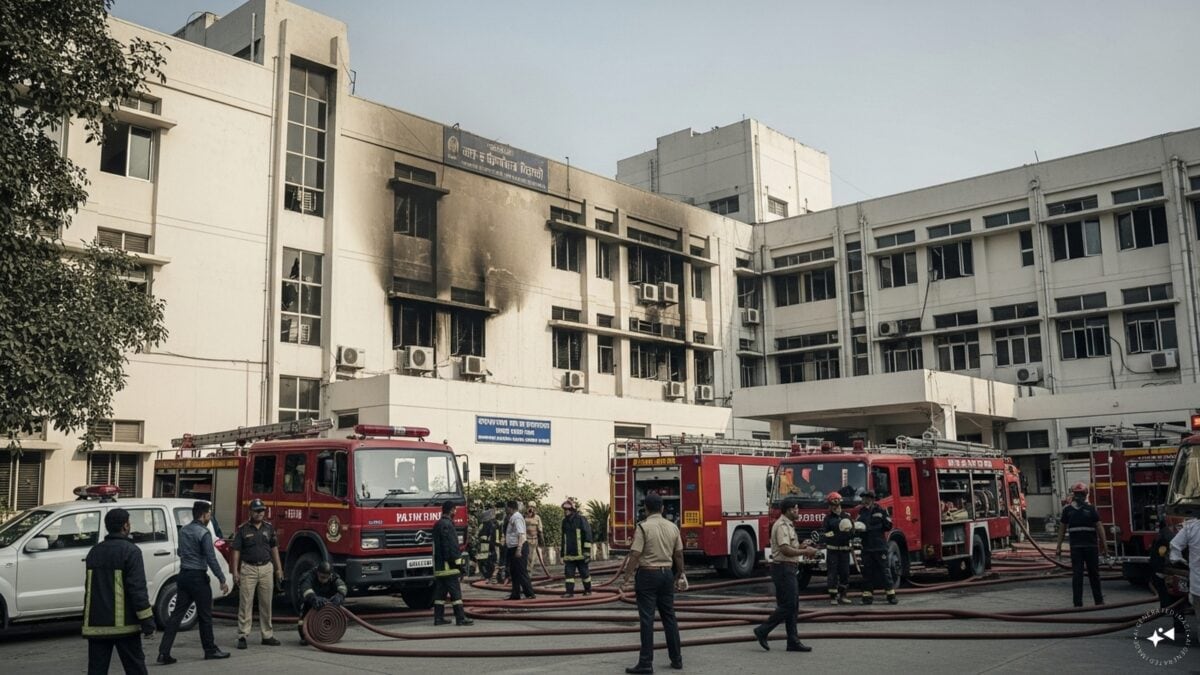 Fire Breaks Out at Lucknow’s Lok Bandhu Hospital, No Injuries Reported
