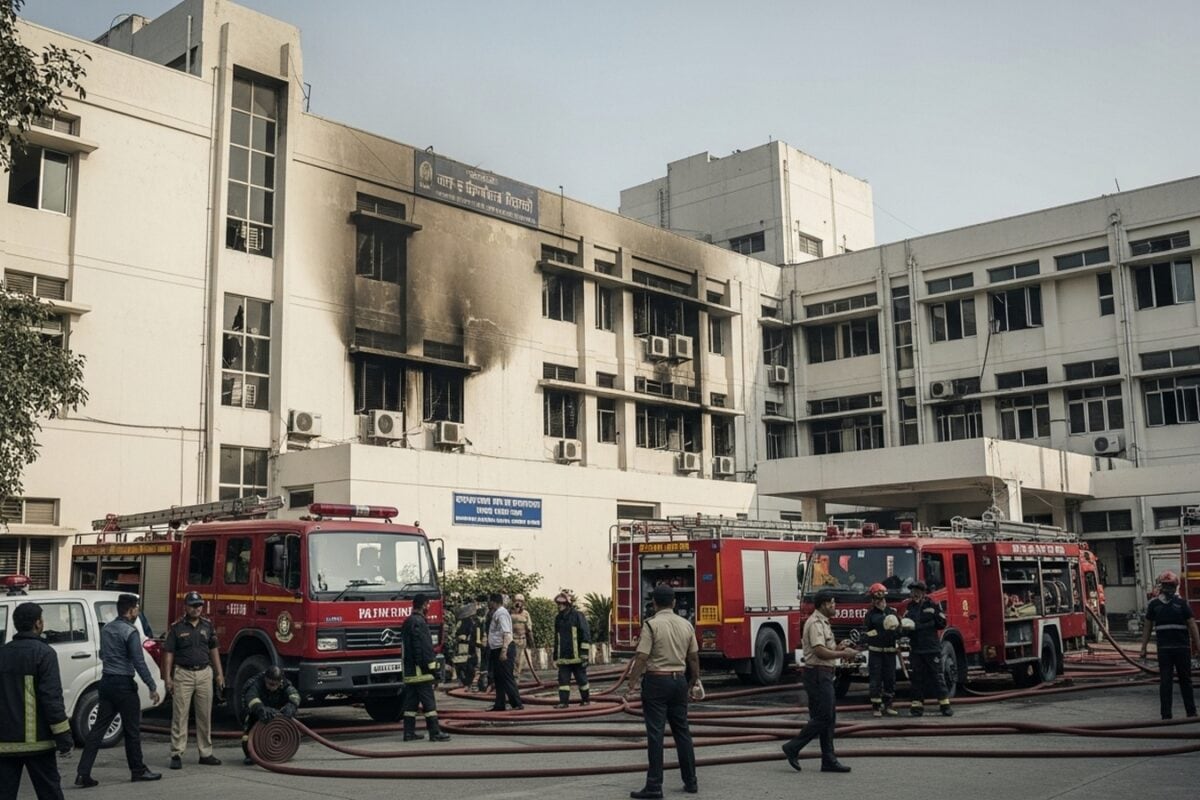 Fire Breaks Out at Lucknow’s Lok Bandhu Hospital, No Injuries Reported