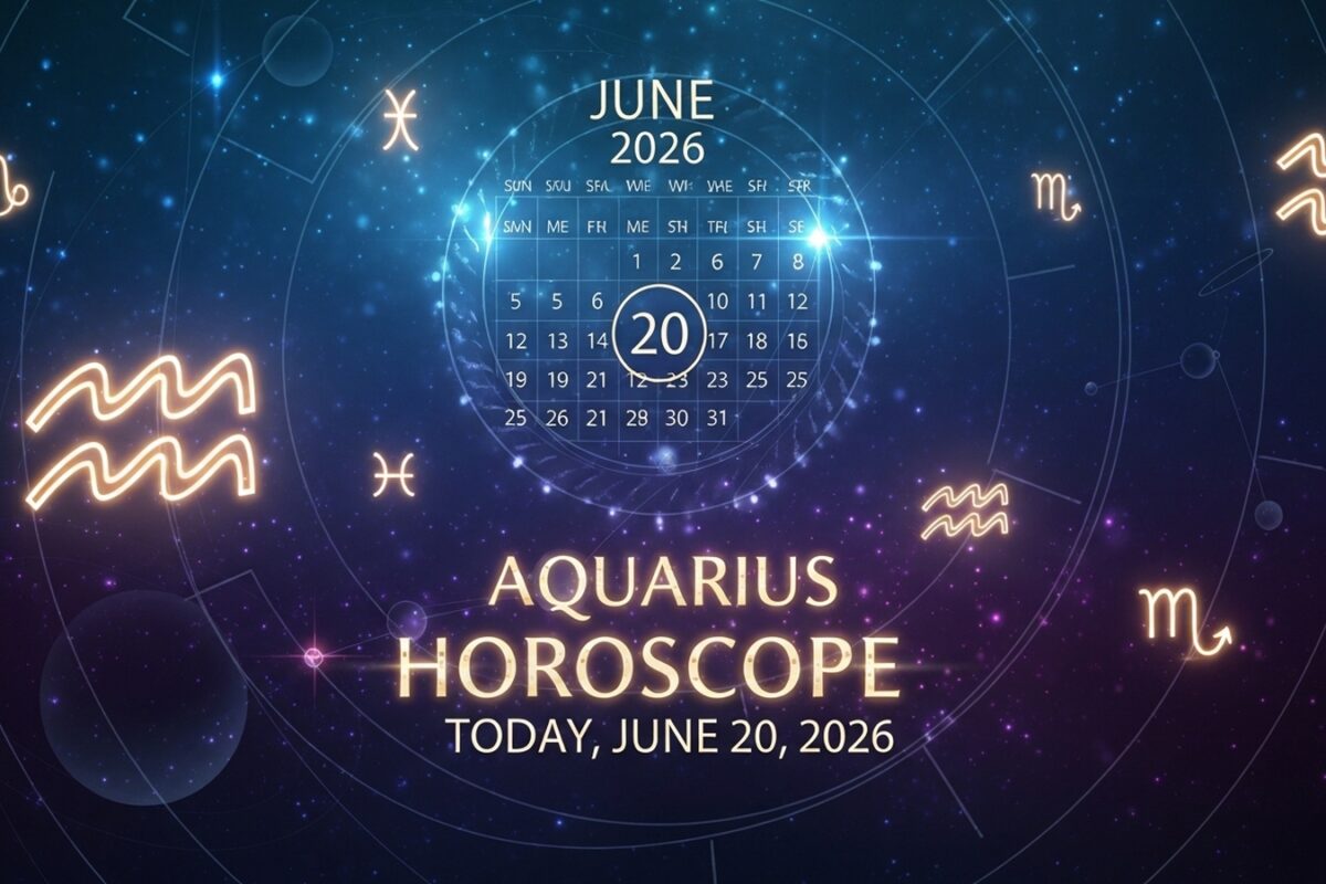 Aquarius Horoscope Today, June 20, 2026