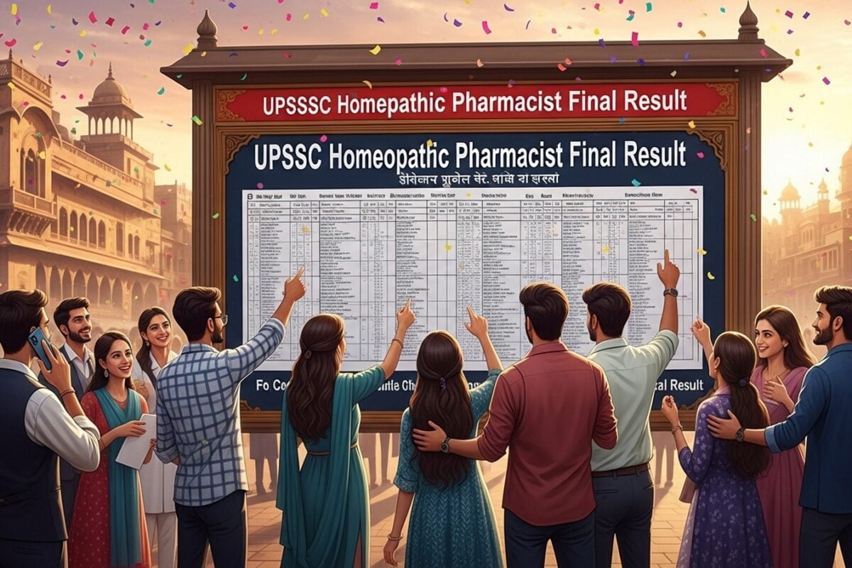 UP Government Releases UPSSSC Homeopathic Pharmacist Final Result, 395 Candidates Selected