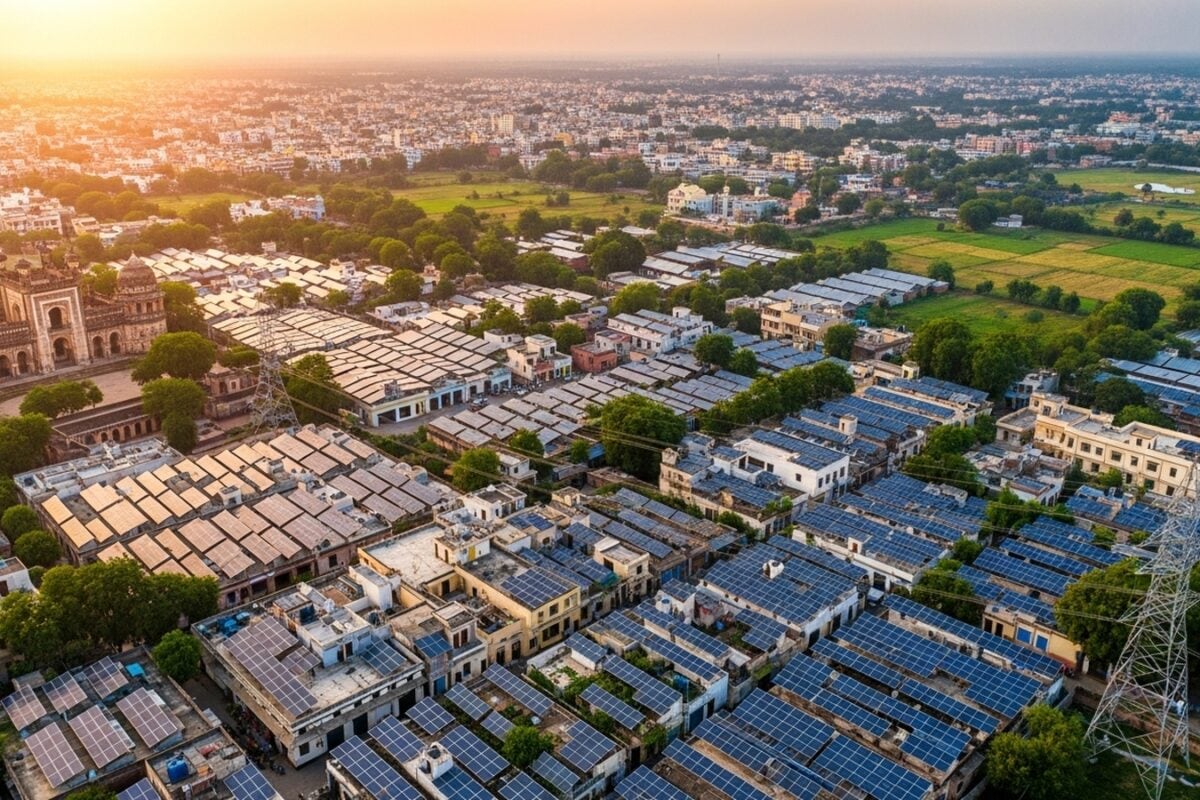 UP Joins India's Solar Vanguard After Crossing 2 GW Rooftop Capacity