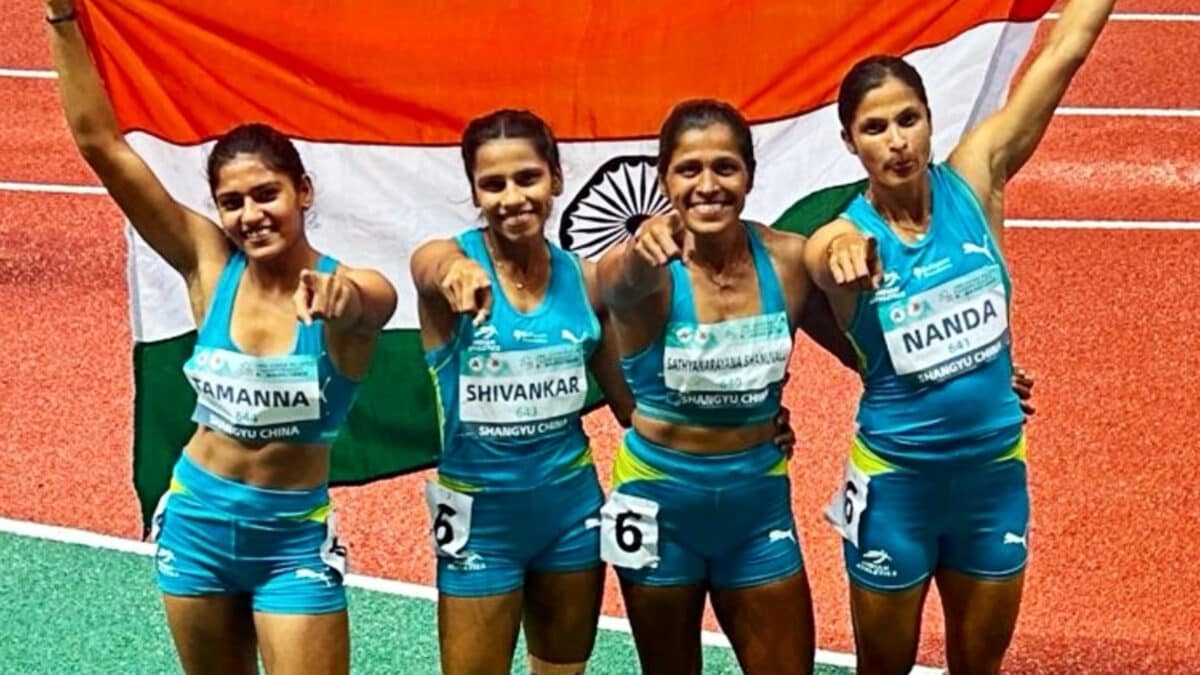 Asian Relays Championships: Indian Women's Team Clinch 4x100m Gold