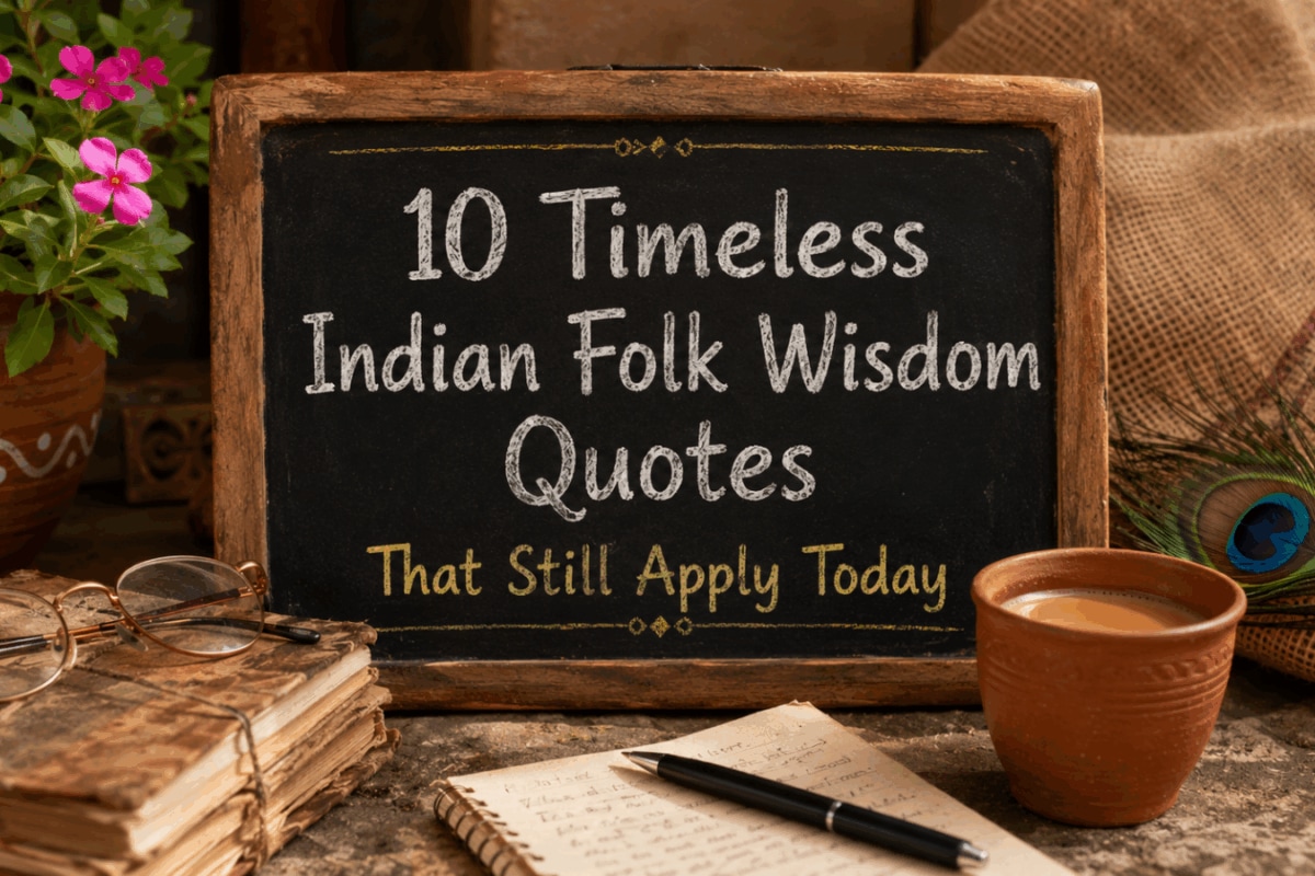 10 Timeless Indian Folk Wisdom Quotes That Still Guide Modern Life