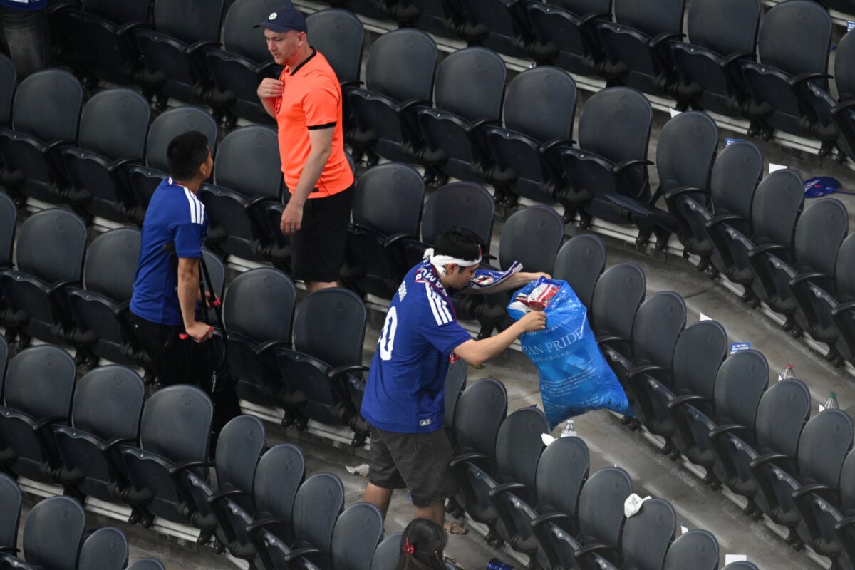 'We Were Told...: Why Do Japan Fans Clean Up The World Cup Stadium?