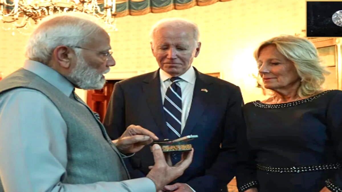 'Diamond Was Gorgeous': Jill Biden Recalls PM Modi's 7.5-Carat Gift Valued At $20,000 In Her Memoir