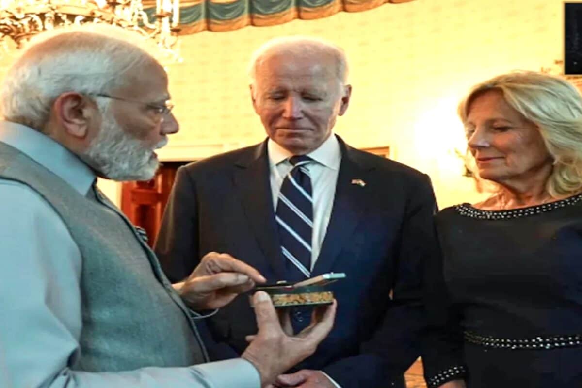'Diamond Was Gorgeous': Jill Biden Recalls PM Modi's 7.5-Carat Gift Valued At $20,000 In Her Memoir