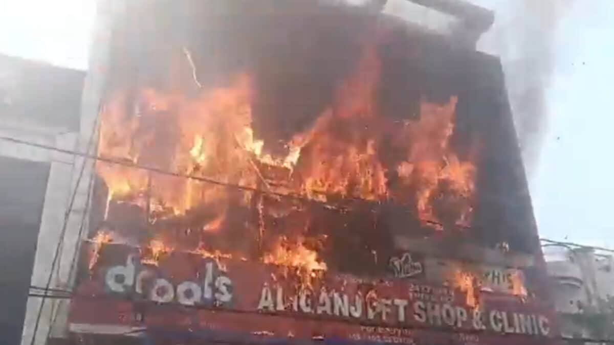 Lucknow Fire News Live Updates: Three Dead After Massive Fire Engulfs Lucknow Coaching Centre