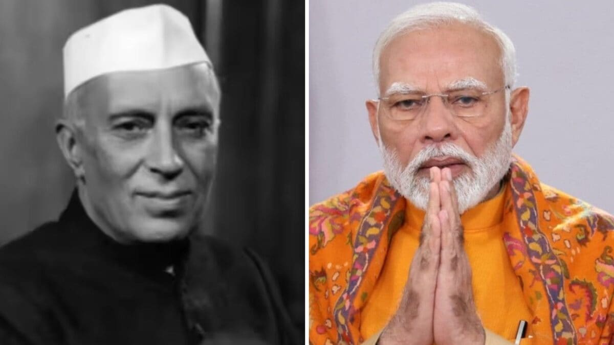 2 Paths To PM’s Chair: Nehru’s Greenfield Opportunity Vs Modi’s Competitive Political Rise