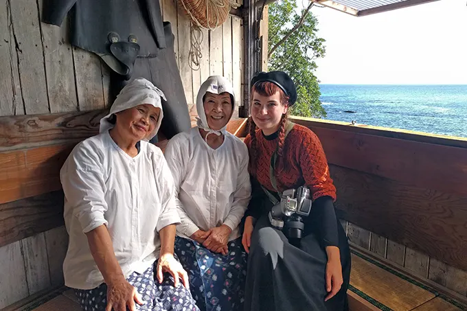 Ama are often praised as pioneers of sustainable harvesting. They limit dive times, follow strict seasonal rules and avoid overfishing by relying solely on breath-hold diving. Their traditional methods help protect marine ecosystems and preserve ocean resources. Credit: Japan. travel