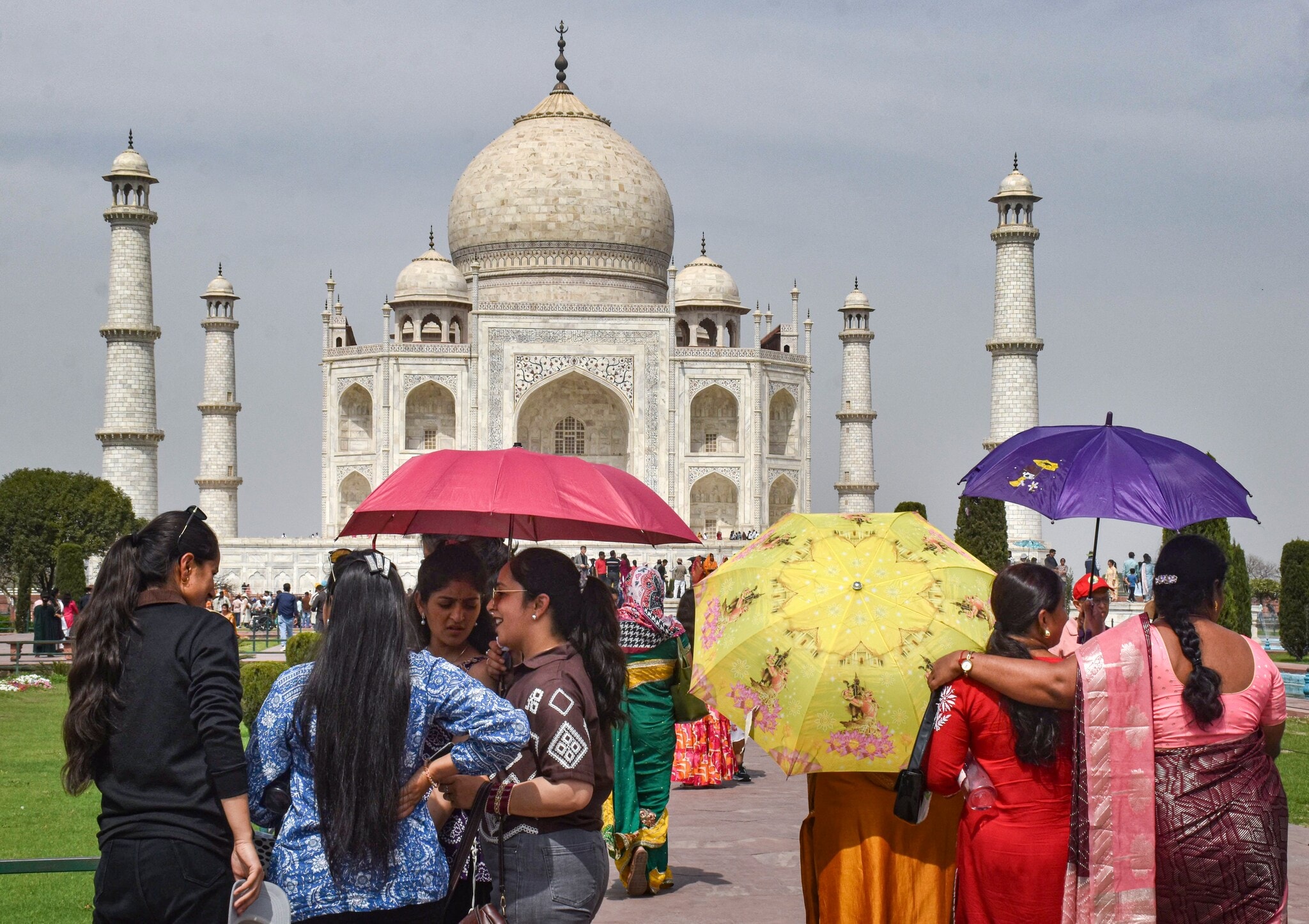 Indian city skyline under intense summer sun, representing rising urban heat risk identified in University of Oxford study