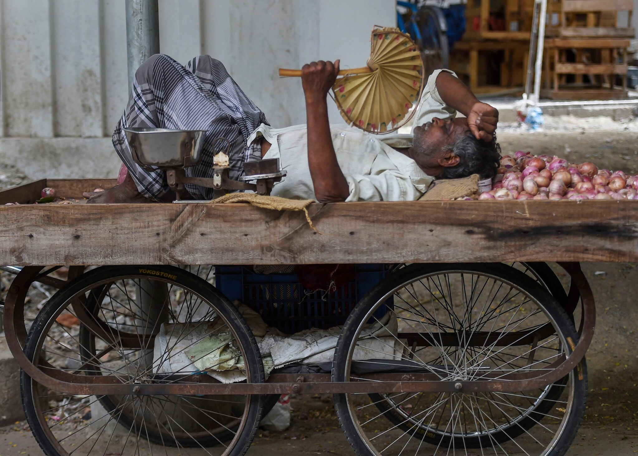 Indian city skyline under intense summer sun, representing rising urban heat risk identified in University of Oxford study