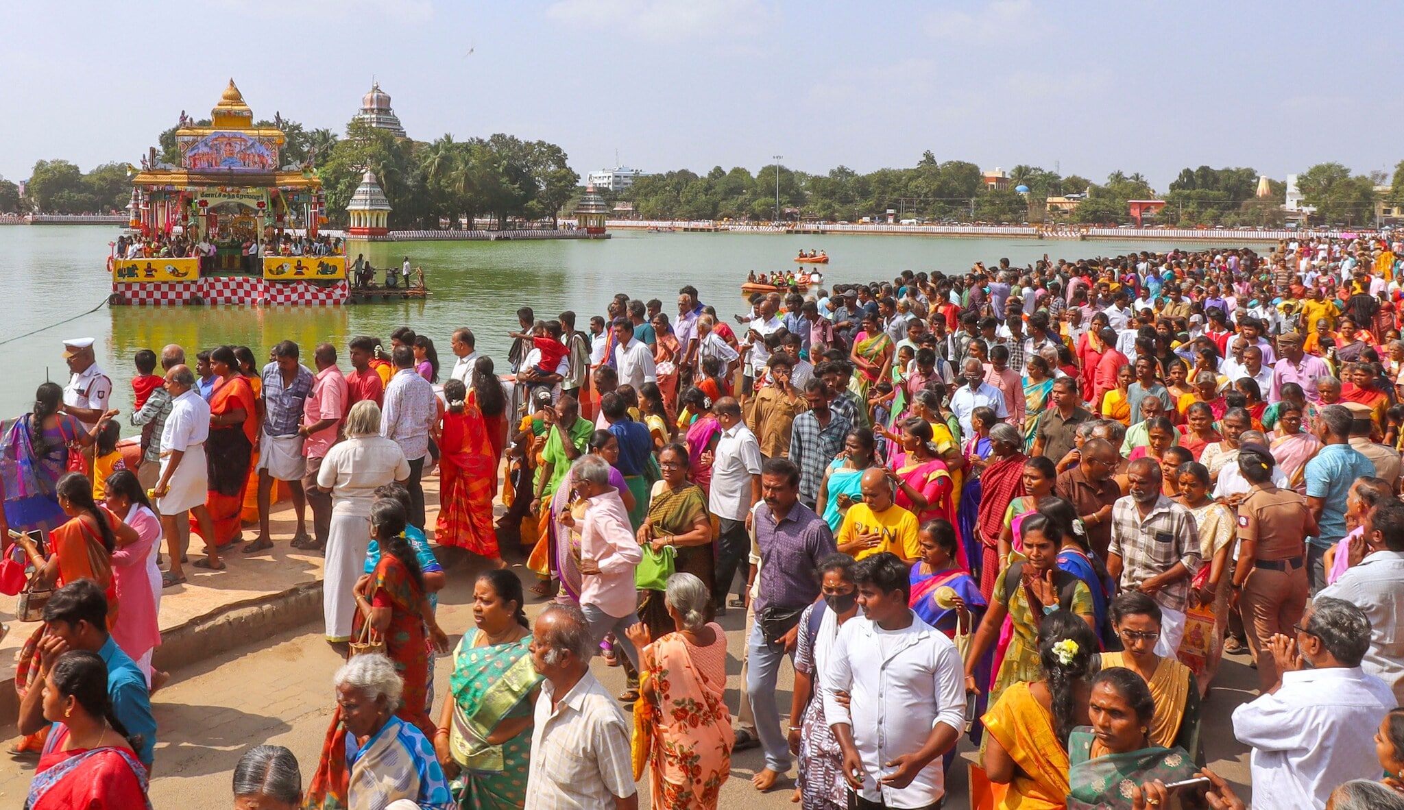 Indian city skyline under intense summer sun, representing rising urban heat risk identified in University of Oxford study