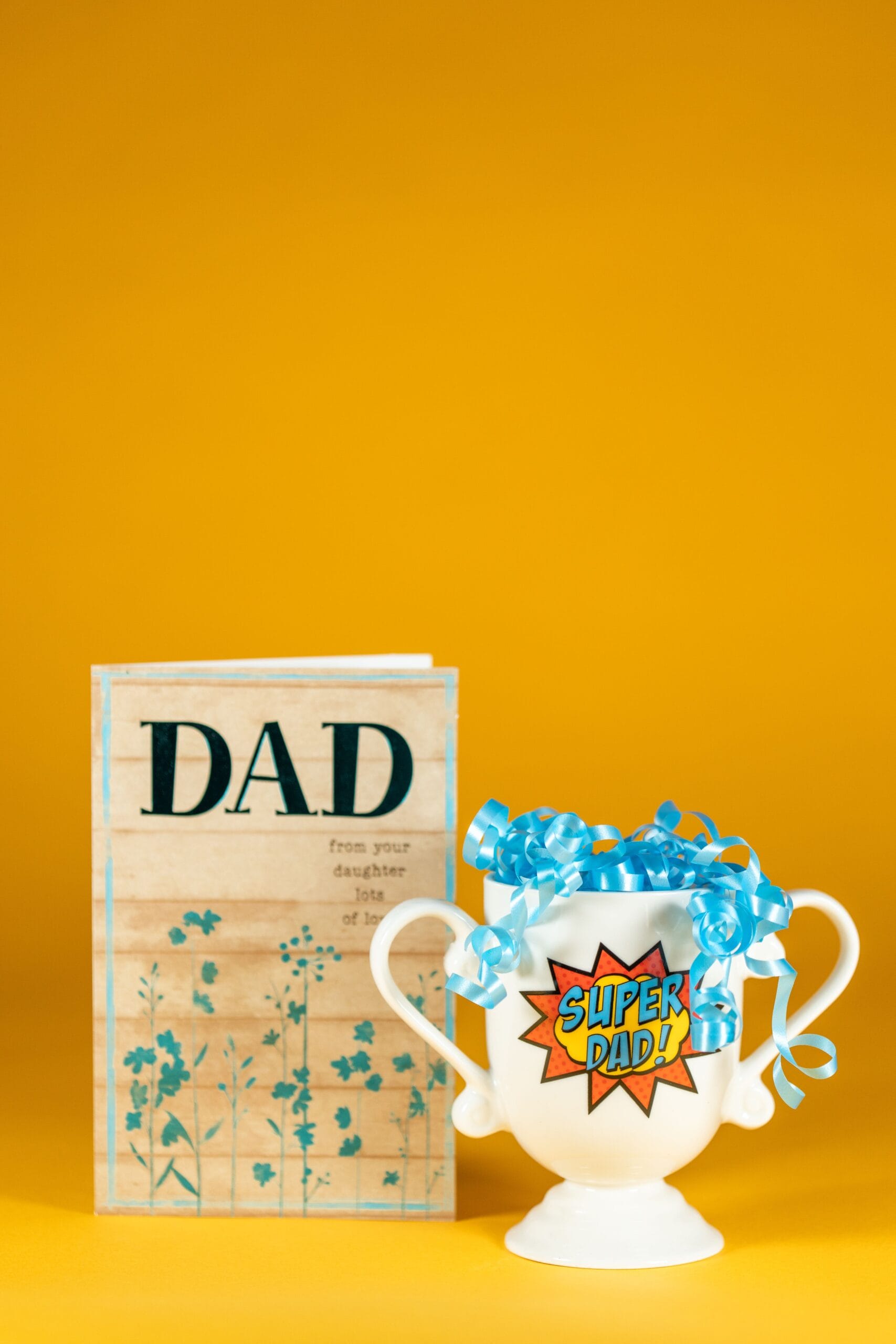 "You deserve all the happiness in the world today, Dad."