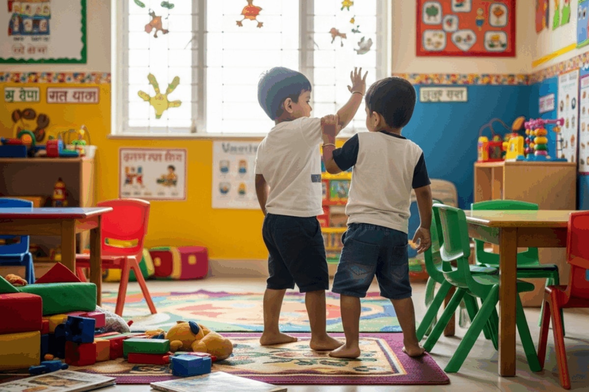 3-Year-Old Tied To Chair For Hours, Beaten At Delhi Playschool; Attendant Held