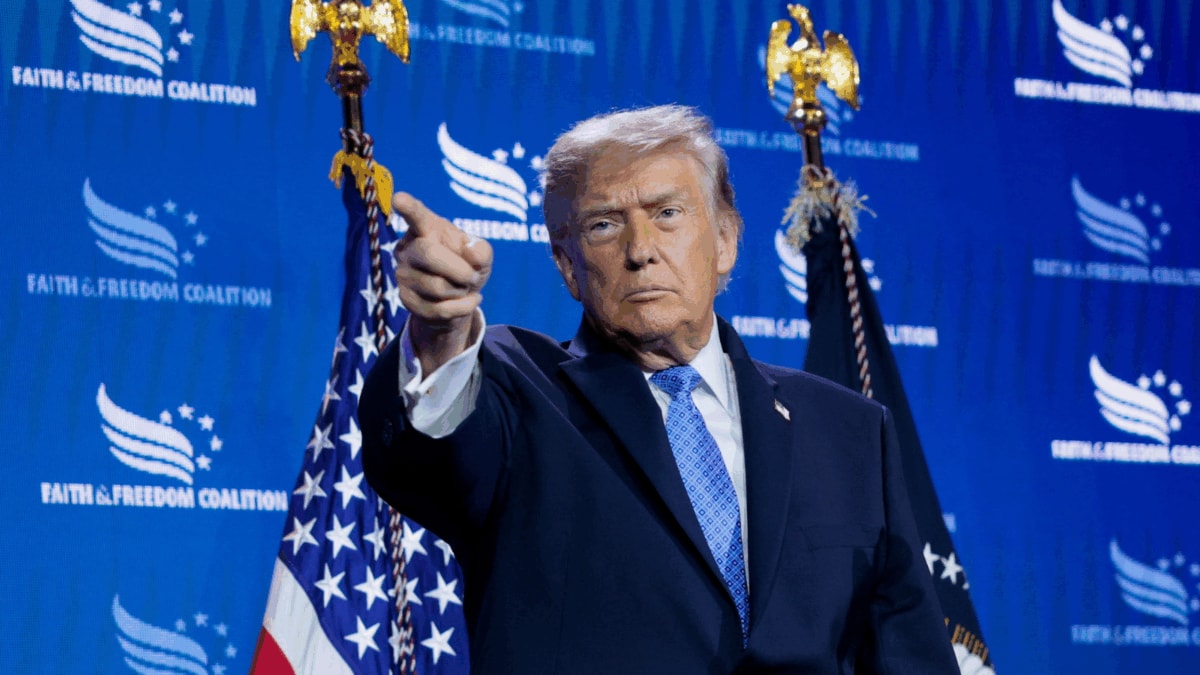 'All Communists Are Godless': Trump Launches Fiery Attack On Democrats, Declares US 'One Nation Under God'