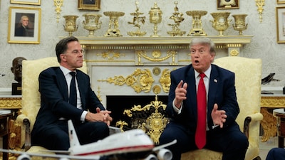 Trump tells NATO chief Rutte he was let down by allies who did not support US actions against Iran