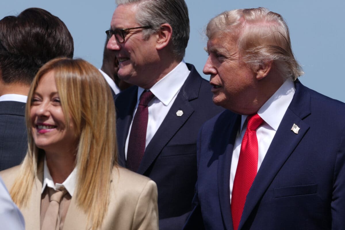 Trump Claims Meloni Begged Him For A Photo At G7 Summit, Italian PM Says 'Completely Made Up'
